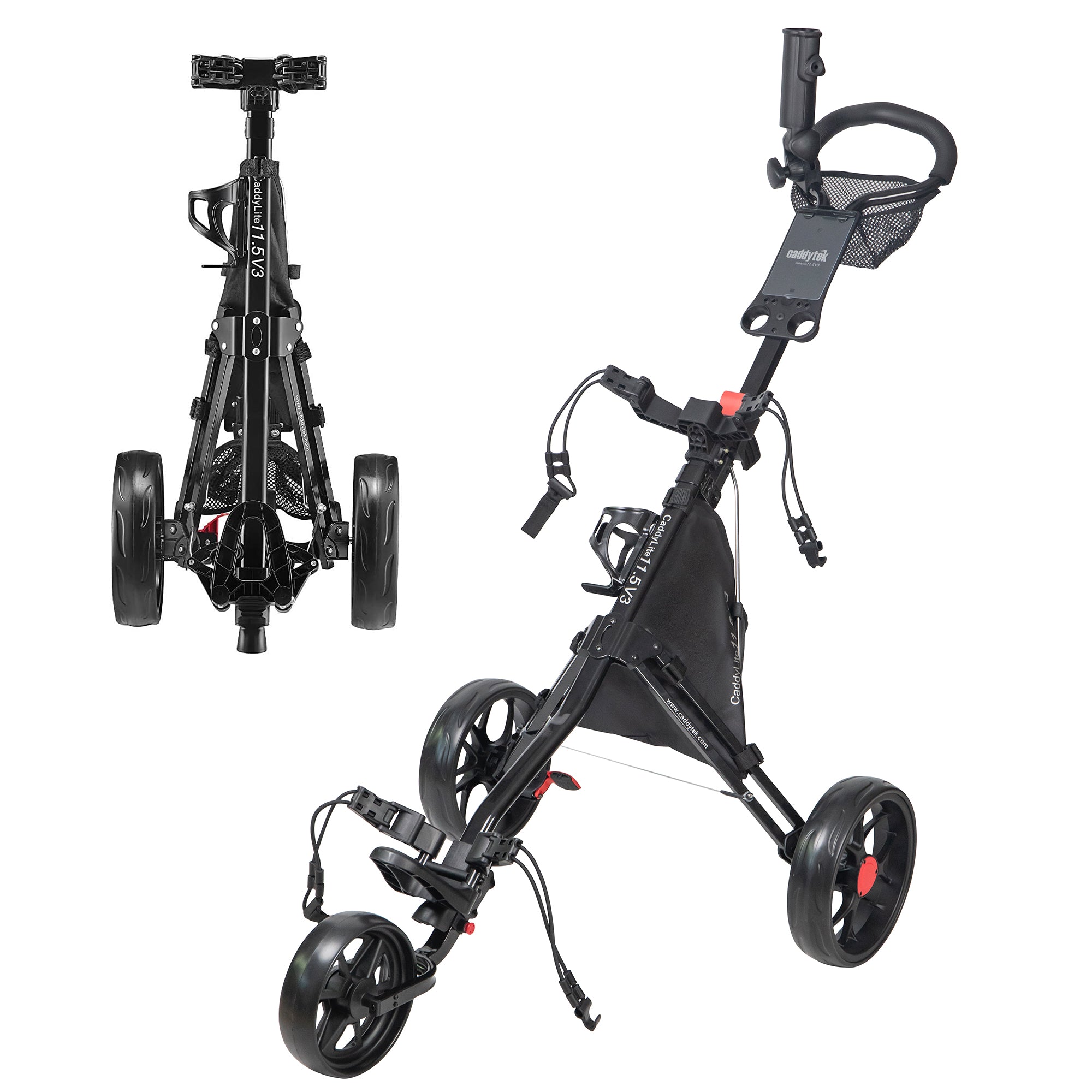 CaddyTek CaddyLite 11.5 V3 Review: The Cheap Push Cart That Makes Premium Buyers Think Twice