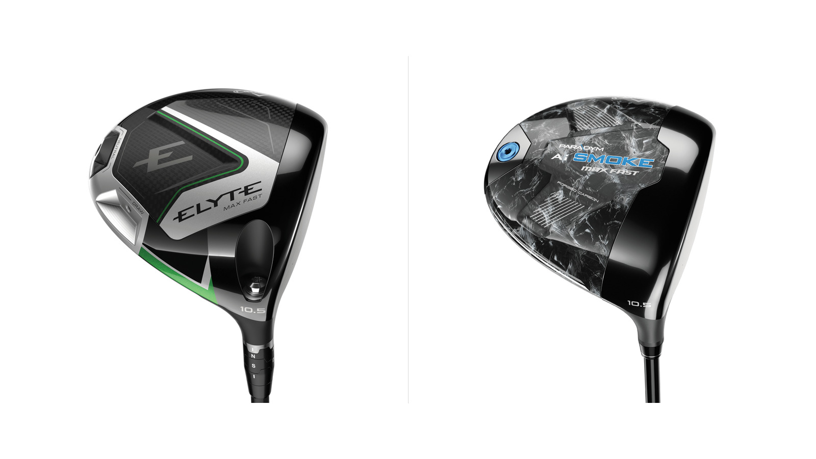 Callaway Elyte Max Fast vs Paradym Ai Smoke MAX Fast Driver: Newer Lightweight Tech or the Smarter Save?