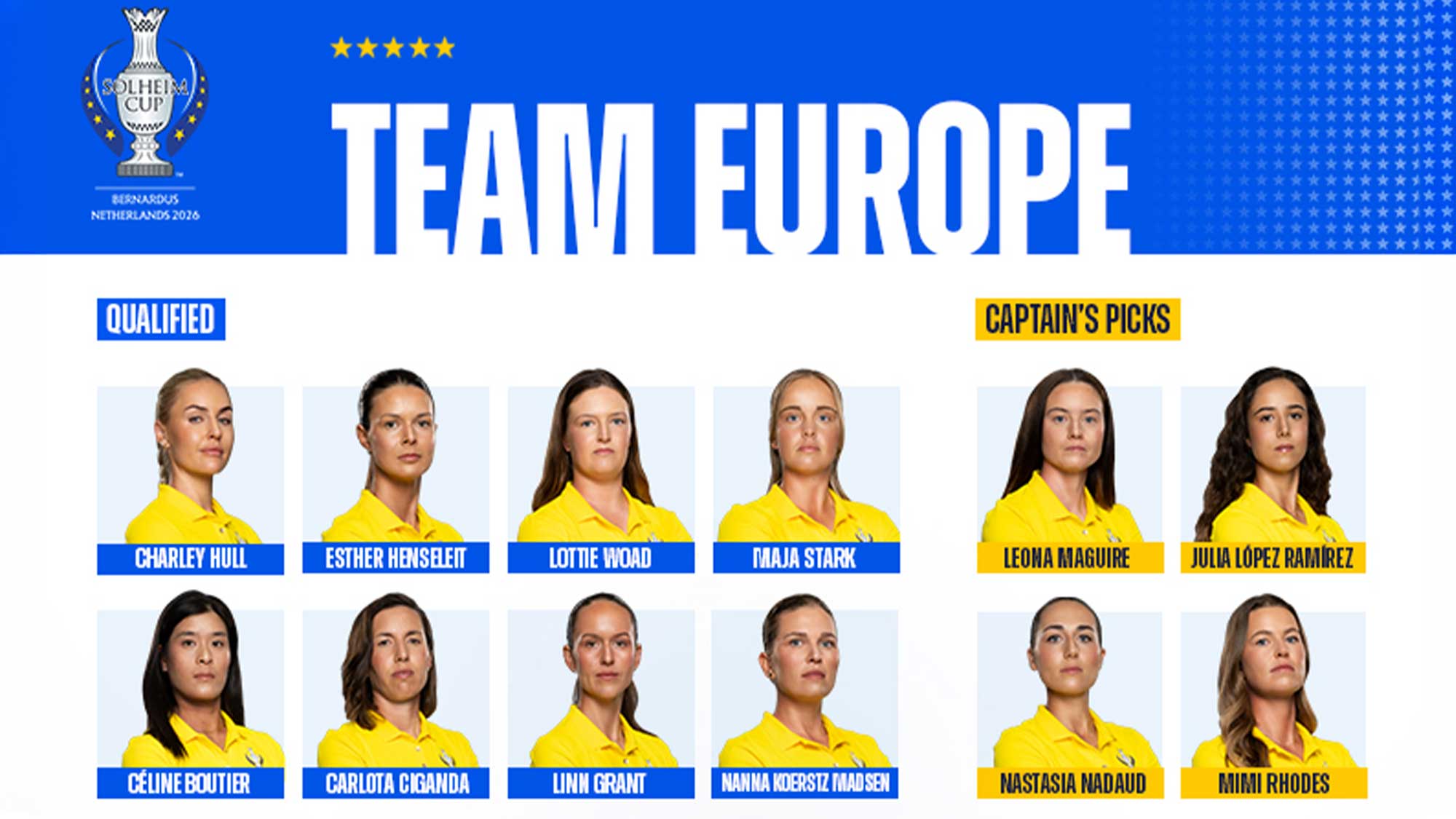 Europe Bringing Three Solheim Cup Rookies Is the Right Kind of Risk