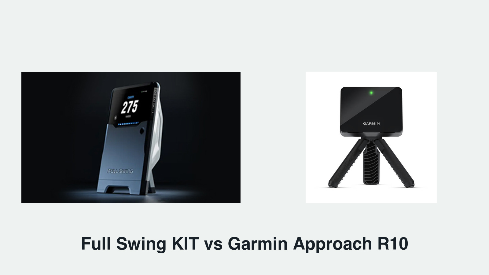 Garmin Approach R10 vs FlightScope Mevo+: Cheap Entry Point or Smarter Long-Term Launch Monitor?