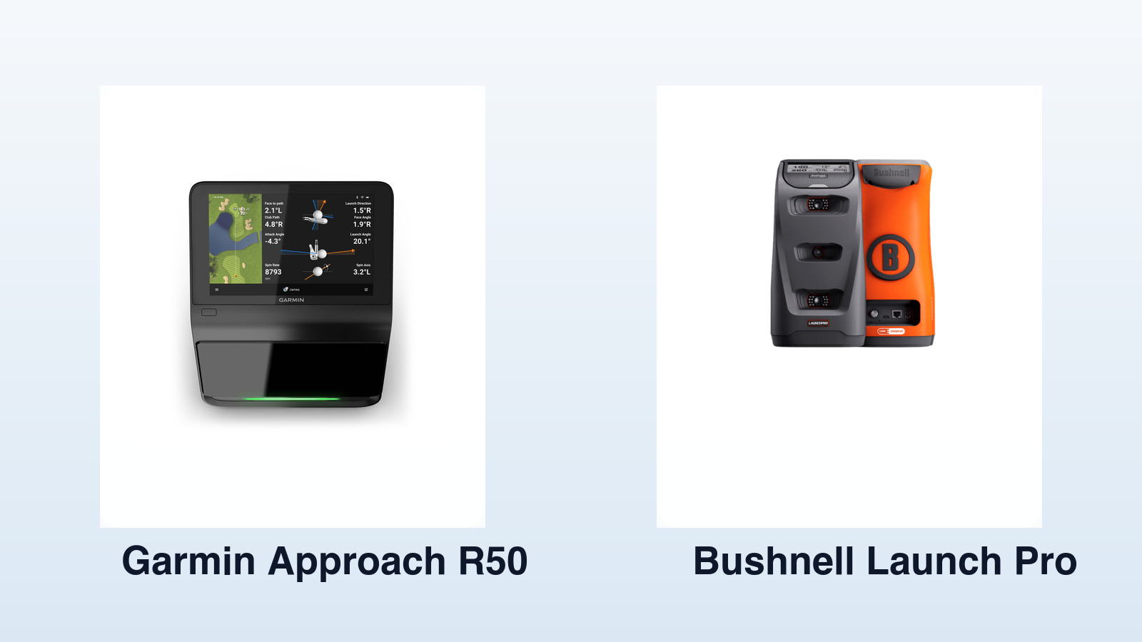 Garmin Approach R50 vs Bushnell Launch Pro: Premium All-In-One Flex or the Smarter $2,000-Less Buy?