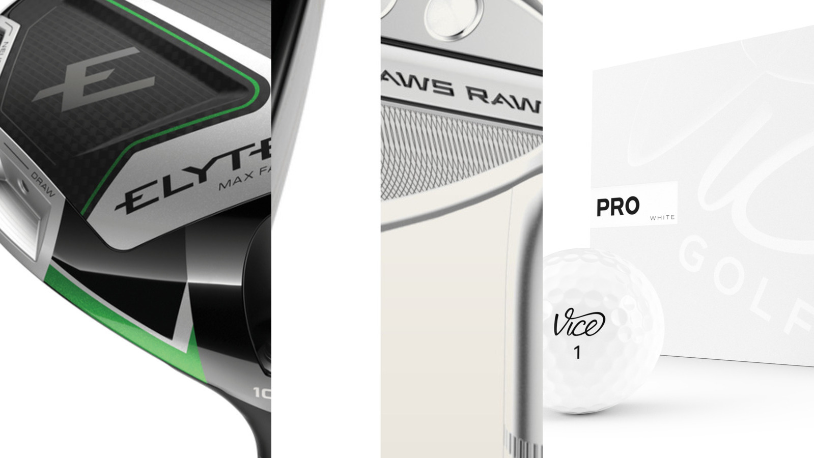 3 Golf Deals Worth Checking on August 18, 2026: Callaway Elyte Driver, Callaway Opus Brushed Chrome Wedges, and Vice Pro White '23