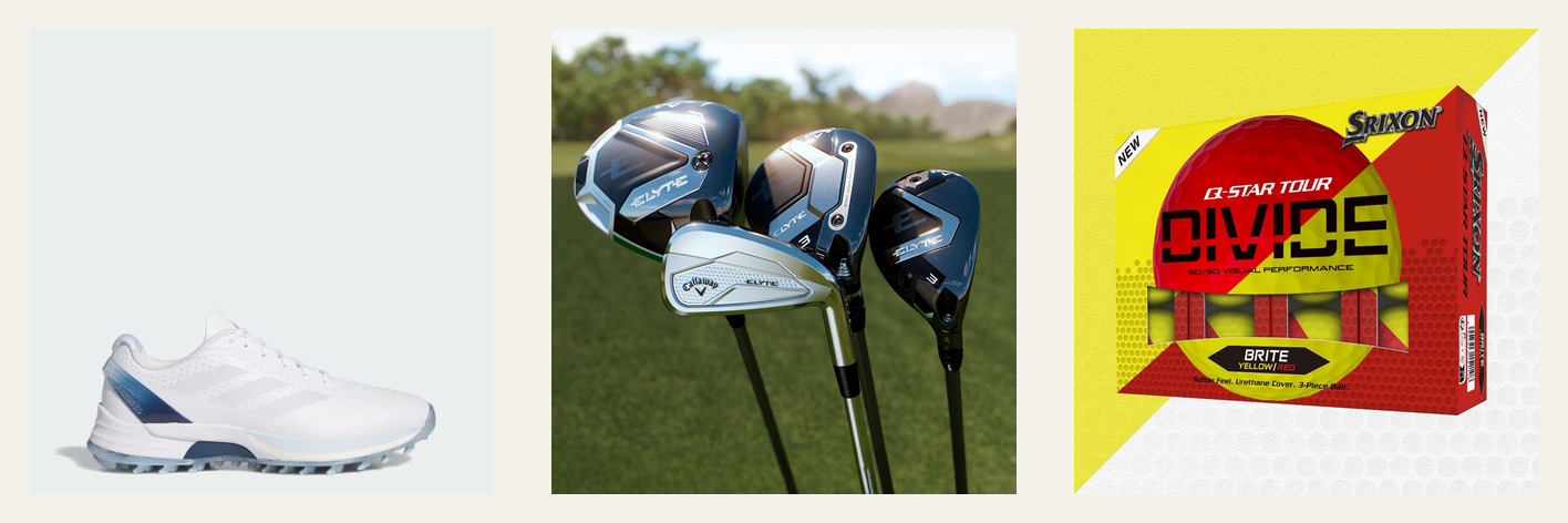 3 Golf Deals Worth Checking on July 30, 2026: adidas Adizero ZG Spikeless, Callaway Elyte Driver, and Srixon Q-STAR TOUR DIVIDE