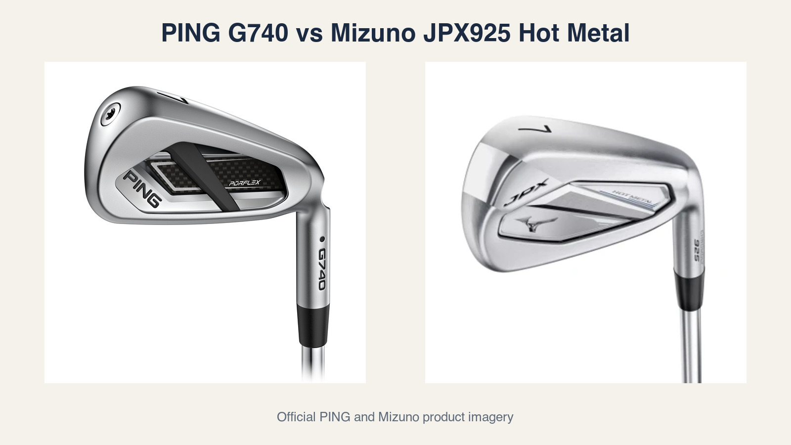 PING G740 vs Mizuno JPX925 Hot Metal Irons: Maximum Help or the Smarter Broad Buy?