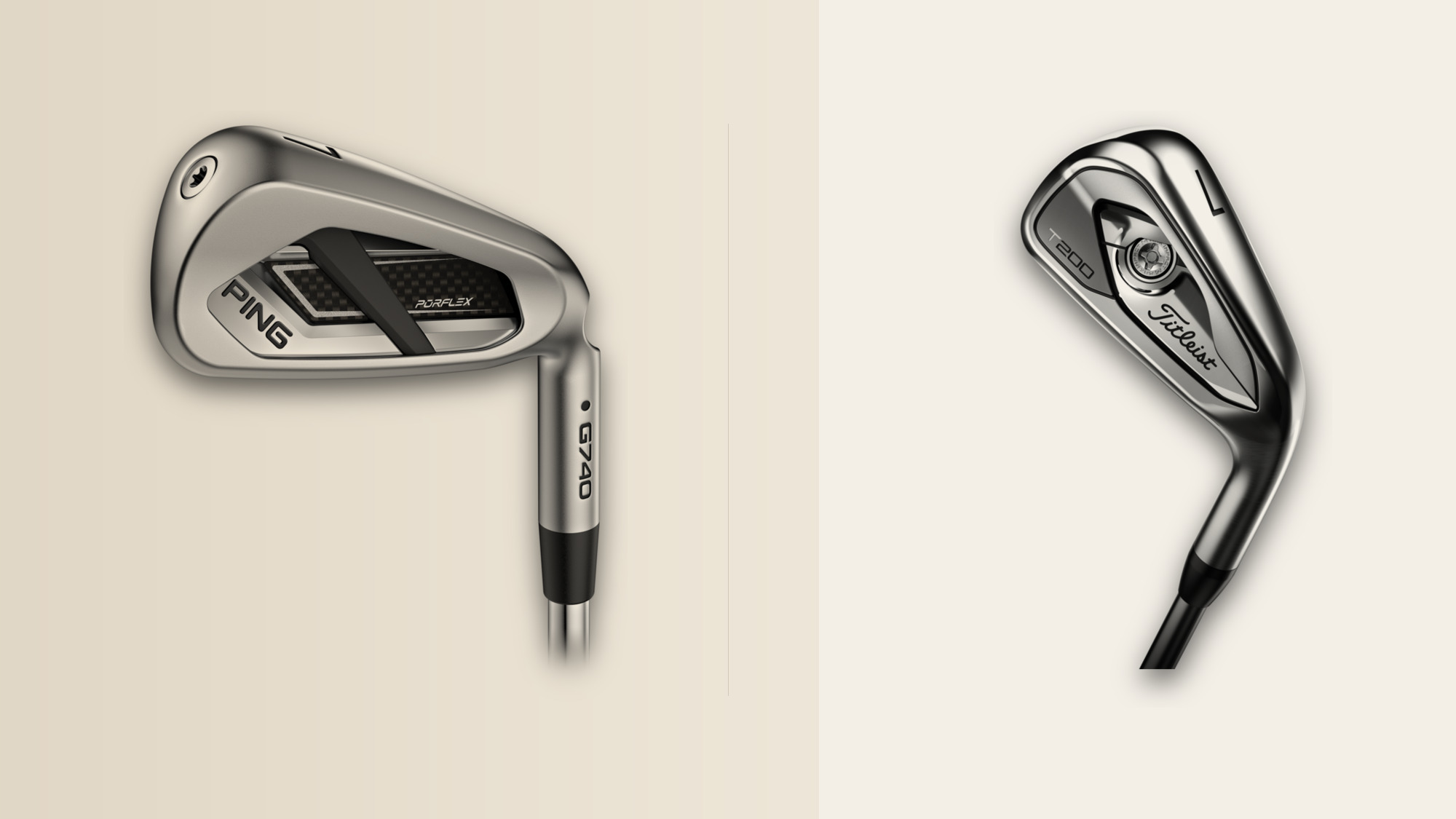 PING G740 vs Titleist T200 Irons: Maximum-Help Honesty or the Cleaner Premium Leap?