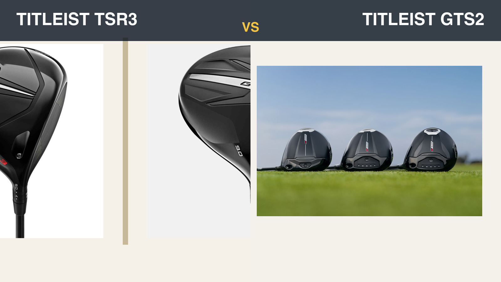 Titleist TSR3 vs Titleist GTS2 Driver: Cheaper Player Control or the Smarter Current Titleist Buy?