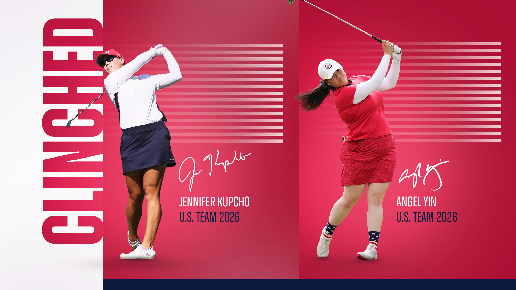 Angel Yin and Jennifer Kupcho Clinch 2026 U.S. Solheim Cup Spots After the AIG Women's Open